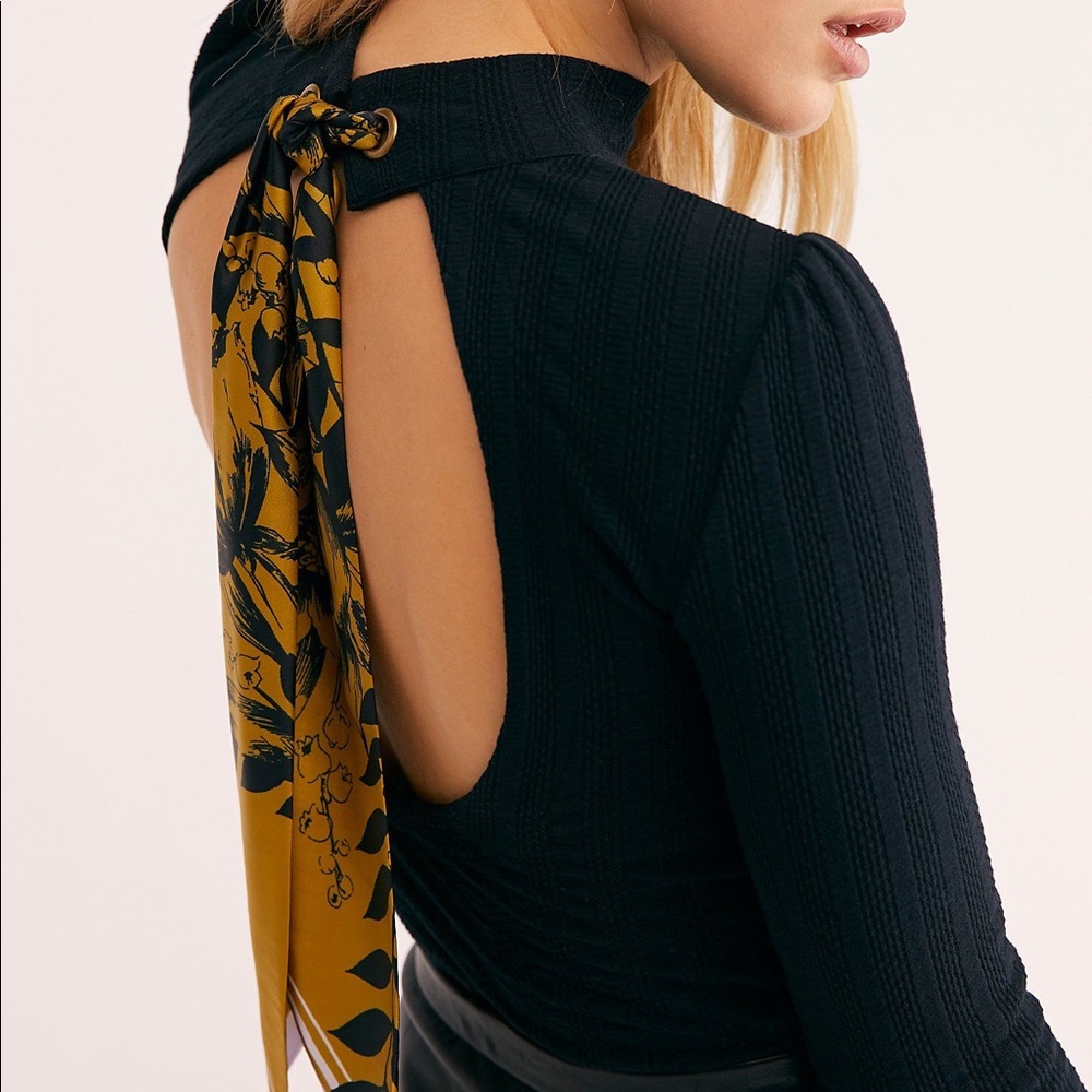 Free People party in the back top